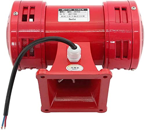Haofst 150db 110V 60HZ Industry Electric Motor Driven Siren Continuous Alarm Horn