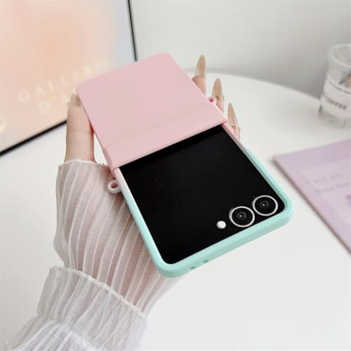Coque rigide Galaxy Z Flip6 blanc mat avec protection charnière - 5
