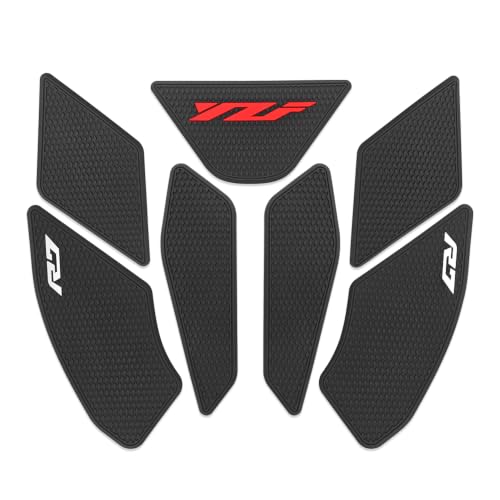 Image of for YZF-R7 yzfr7 2026 New Accessories Fuel Tank Anti-Slip Stickers Side Guards Knee Anti-Slip mats Protective Stickers 7-piece Set Rubber Fuel Tank Stickers Tank Pads Tank pad Gas (YZFR7 2026)