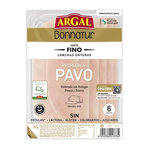 Argal Pechuga de Pavo Cocida, 130g