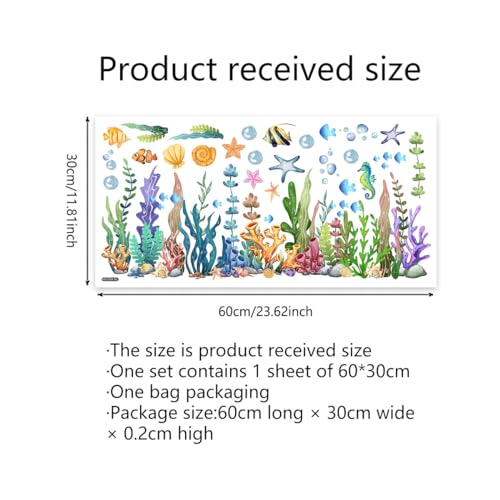 Vinilo Decorativo Runtoo Under The Sea 24x12 in miniatura 4
