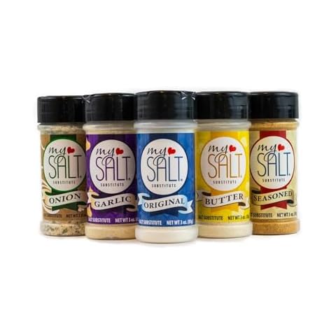 MySALT Pantry Staples Set - All 5 Sodium Free Varieties Are Essential to a Well-Stocked Heart Healthy Kitchen Cover