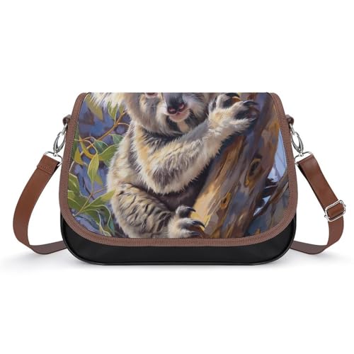 Sacoche en cuir koala pour femmes idéale pour vos sorties