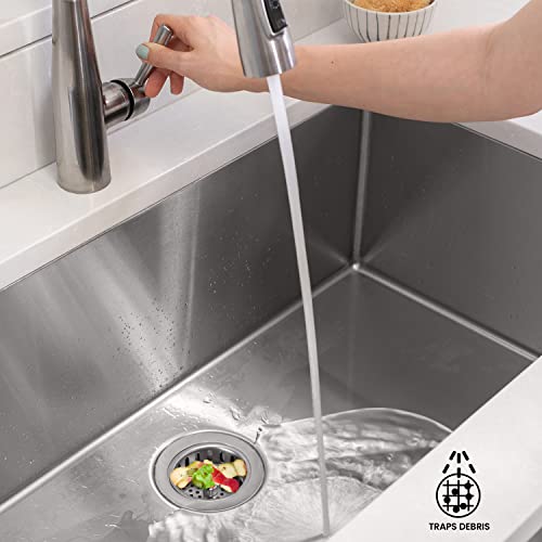 Basket para fregadero de cocina Highcraft acero inoxidable miniatura 6