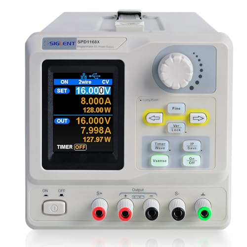 SGLENT SPD1168X vO}u 艻d DCd 30V / 8A / 128W d5 d4 \ 1 mV 1 mA ჊bv mCY 2.8C`J[TFTt USBfoCX LAN y ^ RpNg y