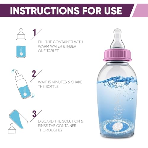 Image of VONT Water Bottle Cleaning Tablets - 30-Pack | Chlorine-Free & Odor-Control Formula | Water Bottle Cleaner, Flasks, Hydration Packs & Travel Mugs | Washer Tablets for Home, Hiking & Camping