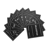 DECORNIJIA 24 Piezas Etiquetas Adhesivas Impermeables para Baño Etiquetas Reutilizables para Botellas de Champú y Acondicionador para Jabón y Gel Adhesivas para Frascos Organizadores