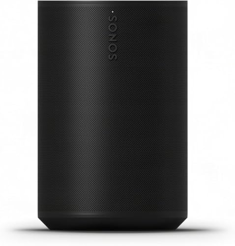 Image of Sonos Era 100 SL - Compact, Microphone-Free Speaker with WiFi, Bluetooth - Black