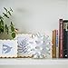 8” White Decorative Balls Sphere Statue for Modern Home Accent Decor Coffee Table Bookshelf Beach Office Living Room, Sea Urchin Spike Ball Decoration, Abstract Sculpture Centerpiece (Resin/Gold Tips)