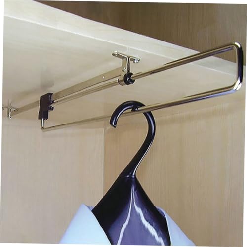 Barre de rangement télescopique extensible armoire robuste dressing lot de 5 - 7