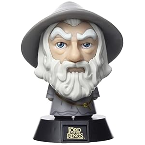 Paladone Lampada Il Signore degli Anelli, Gandalf Icon Light, 12 cm, Standard
