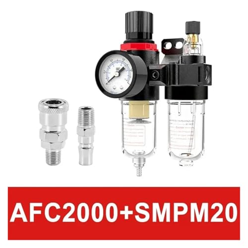 Séparateur huile-eau AFC2000 G1/4 avec filtre compresseur d'air et valve AFR2000 AL2000 - 2