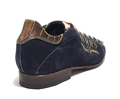 Harris Scarpe Uomo Fondo Calcetto camoscio