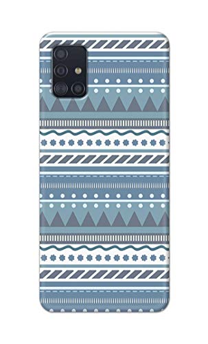 Image of Printed Hard Back Cover Case for Samsung Galaxy M31s Back Cover (Seamless Geometric Tribal Pattern) -1803
