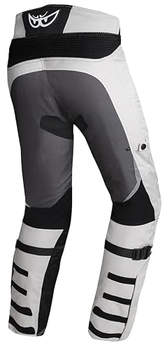 Berik Striker Wodoodporne tekstylne spodnie motocyklowe, szary/czarny, 50