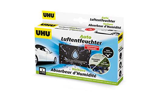 UHU Lufentfeuchter Auto, Gegen Feuchtigkeit, muffige Gerüche und Beschlagene Scheiben im Auto