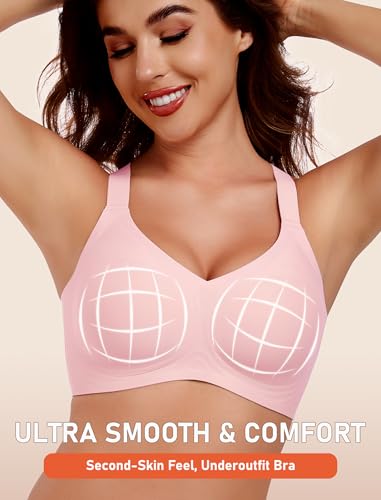Image of Gailife Womens Wireless Push Up Bras for Women No Underwire Seamless Full Coverage Supportive T Shirt Everyday Bras