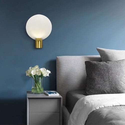 Iluminación para Baño y Pasillo con Aplique de Pared Dorado Moderno 4