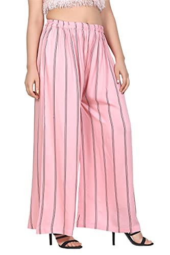 Image of Zen Women's Plus Size Palazzo - 9XL - Waist Size up to 58