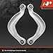 A-Premium 2 x Rear Upper Control Arm, with Bushing, Compatible with Audi A4, A4 Quattro, Q5, A5, A5 Quattro, A6, A6 Quattro, A7 Quattro, A8 Quattro, RS5/7, S4, S5, S6, S7, SQ5 & Porsche Macan
