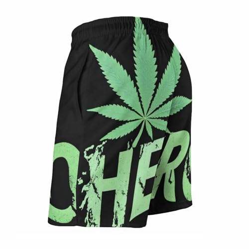 Mens Swim Trunks, Novelty Quick Dry Board Shorts with Mesh Cloth and Pockets, Men's Bathing Suits4