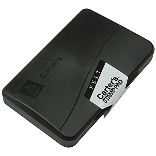 Carter's No-Ink Dry Stamp Pad, Apply Your Own Ink Color To Uninked Felt Pad, 2.75 X 4.27 Inches (21021) #TOP6