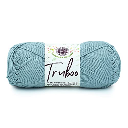Image of Lion Brand Yarn Truboo Yarn, Sky, 1 Skein