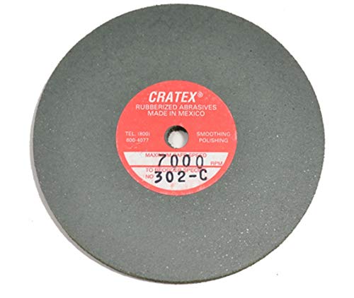 Cratex302F Rubberized Abrasives Wheels 3X1/8X1/4 Fine