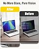 F FORITO Magnetic Privacy Screen Protector Compatible with MacBook Pro 13 inch (2016, 2017, 2018, 2019, 2020, 2021, 2022, M1, M2), Removable 360° Anti Peeping Anti Blue Light Laptop Privacy Shield #5