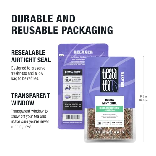 Tiesta Tea 13031 Cocoa Mint Chill | Chocolate Peppermint Herbal Tea thumb #8
