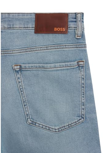 Boss Para Hombre. 50514237 Jeans Maine Bc Azul (36/32), Casual, AlgodóN, Denim - 6