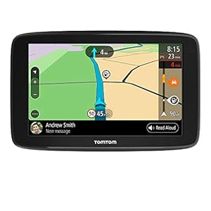 TomTom Car Sat Nav GO Basic, 6 Inch, with Traffic Congestion and Speed Cam Alert Trial Thanks to TomTom Traffic, EU Maps…