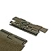 Dotacty Quick Release Cummerbund Conversion Attachment for Tactical MOLLE Vest Quick Disconnect Buckle Hook & Loop Strap & Flap Adapter for Airsoft/Training Vest Accessories RG 2 PCS