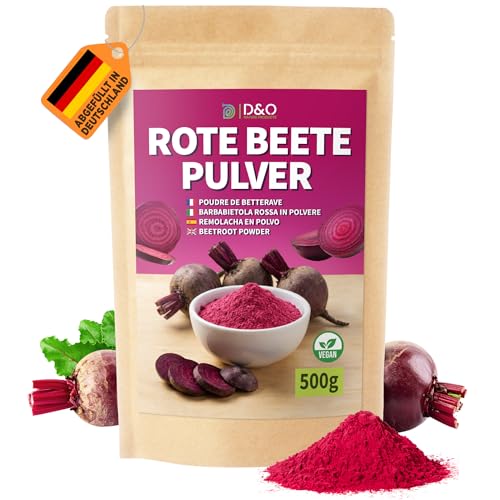 Rote Beete Pulver 500g schonend luftgetrocknetes Rote-Beetepulver