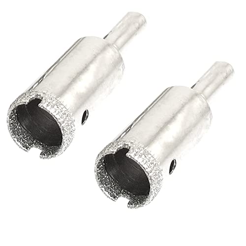TA-VIGOR 2Pcs 15mm Diamond Drill Bit Hole Saw, Hollow Core Drill Bit Hole Saw