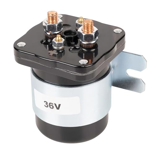BlueStars 20468G1 36V Golf Cart Solenoid 4-Terminal - Fits Club Car DS