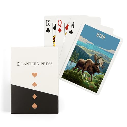 Lantern Press Utah, naipes poker 52 cartas