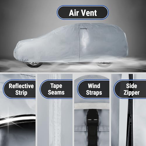 Image of iCarCover Fits 2000-2003 Suzuki Sidekick SUV Cover Automobiles Form-Fit Padded Full Exterior Waterproof Automobiles Protection Covers