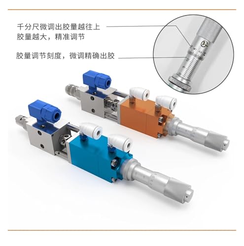 Valve QLH-21B de distribution pneumatique à découdre pour micro-dosage précis - 7
