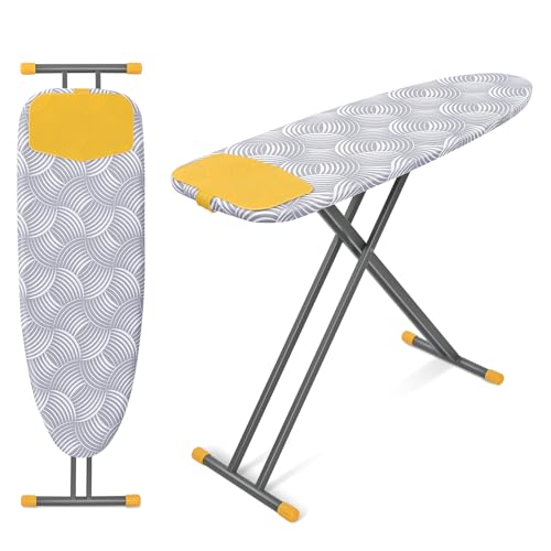KINGRACK Bügelbrett groß, Extra großer Bügeltisch, XXL extra stabiles...