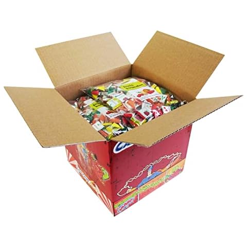 CAPTAIN PLAY Fruchtkaramellen 5kg, Karneval Wurfmaterial, Fruchtbonbons in Einzelverpackung, Süßigkeiten Großpackungen Cover