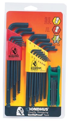 Bondhus Gorilla Grip-Up-Werkzeug-Set, 3er-Pack, Bl, 1 Set