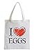 Produktbild I Love Eggs Fun Jutebeutel