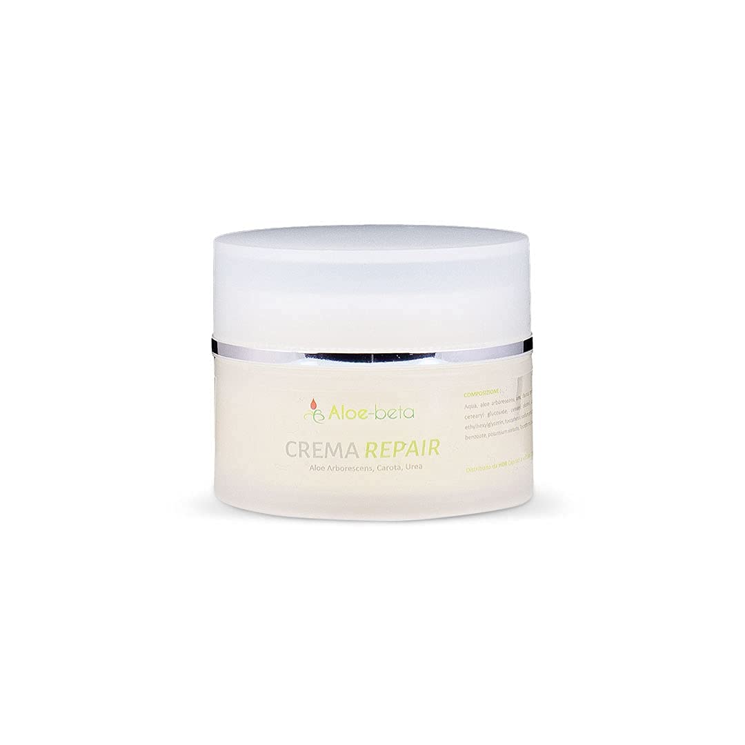 Aloe Arborescens Crema Repair 50 ml - Azione idratante, rigenerante, anti-rughe, anti-macchia - Rimedio Naturale - Effetto Anti-Age (Quantità 2 Unità)