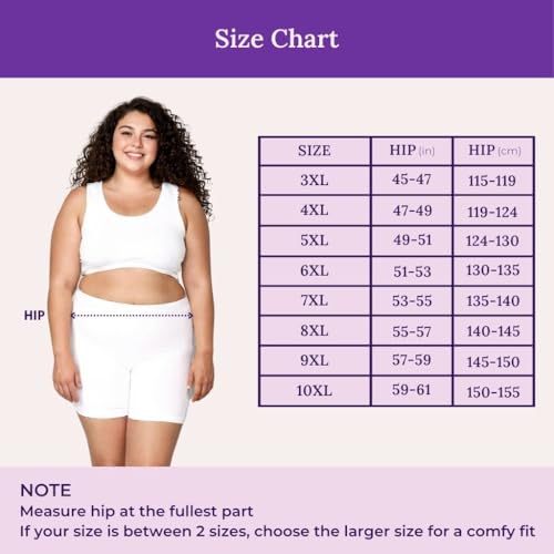 Image of Adira | Under Dress Shots for Women | Plus Size Women Tights Shorts | Soft & Comfy, Knitted Stretchy Fabric | Shorts for Dress | Women Inner Shorts | Plus Size | Pack of 2