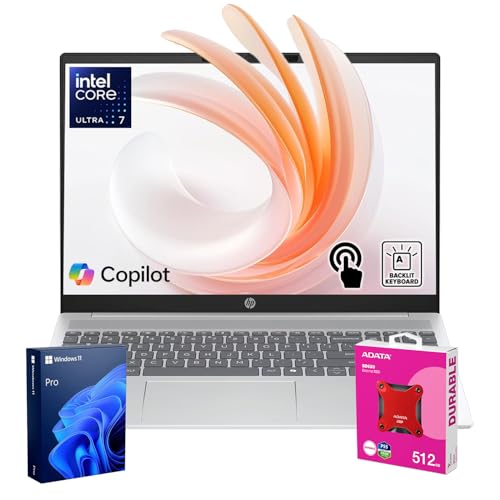 HP OmniBook 5 Business Laptop 2025 Copilot 16C` FHD+ ^b`XN[AIntel Core Ultra 7 255U 32GB I{[hRAM̂݁A2TB SSD EFuJ Wi-Fi 6 W1