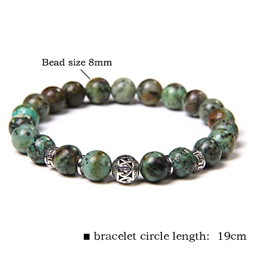 Onyx mat 19cm en bracelet de perles ajustables pour tous