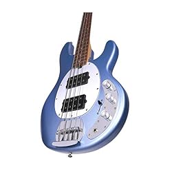 Sterling by Music Man 4 String Bass Guitar, Right, Lake Blue Metallic (RAY4HH-LBM-R1) - Les Beatles, Paul McCartney, John Lennon, RIngo Starr, George Harrison Sterling by Music Man 4 String Bass Guitar, Right, Lake Blue Metallic (RAY4HH-LBM-R1) – Image 6