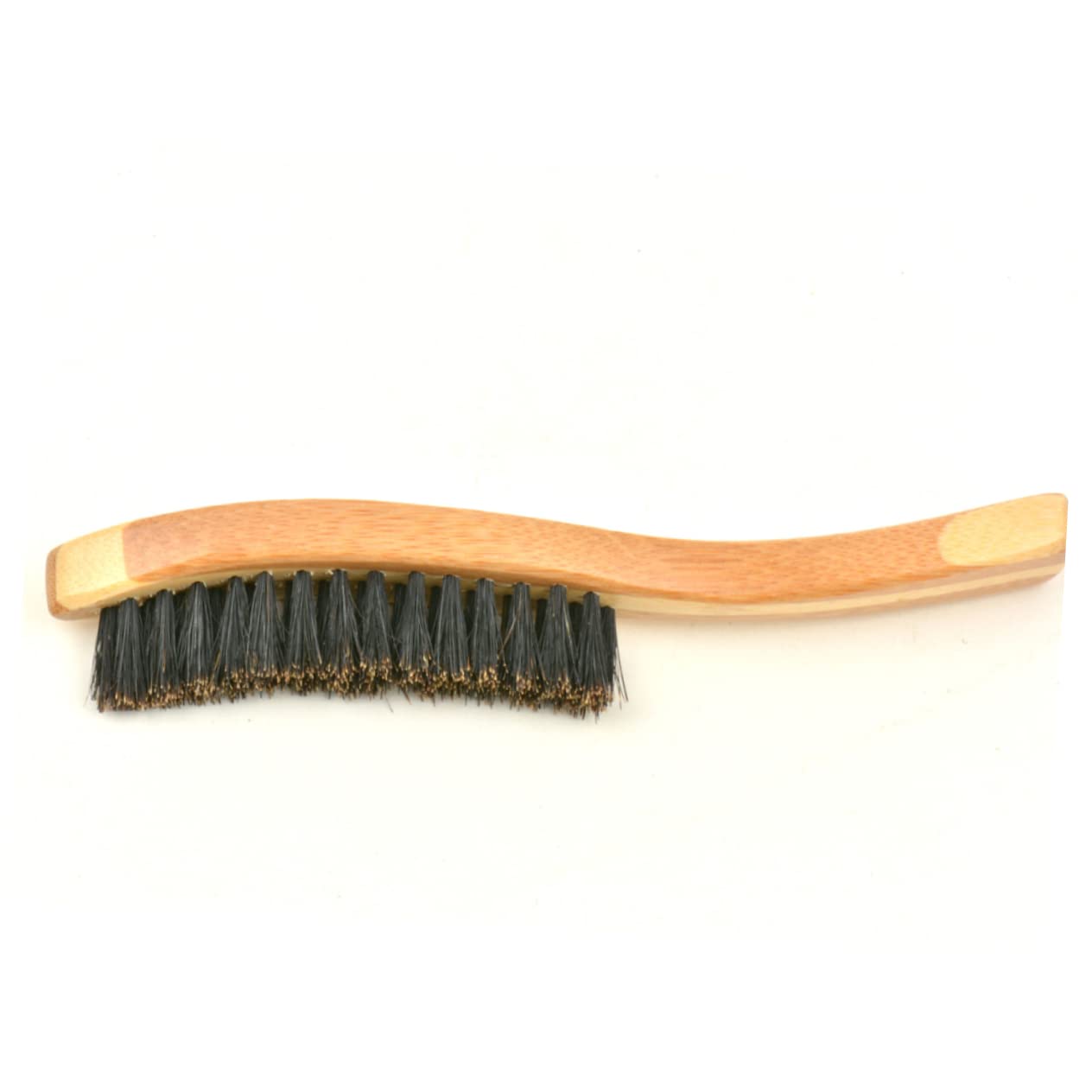 TOVINANNA 2pcs Long Handle Beard Brush for Men Boar Bristle Beard Shaving Styling Maker Professional