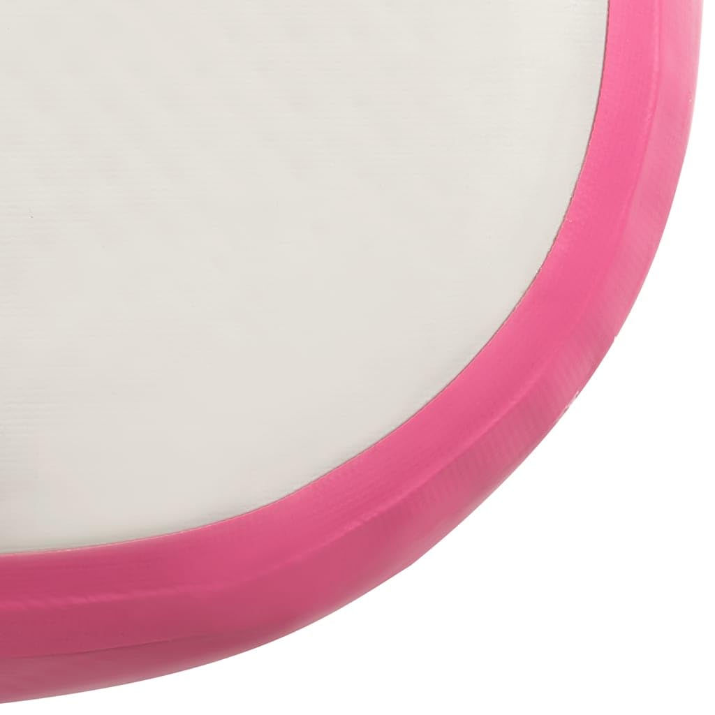 Tappetino Ginnastica Gonfiabile con Pompa 60x100x20 cm PVC Rosa, Articoli Sportivi,Esercizio e Fitness,Yoga e Pilates,Tappetini per Yoga e Pilates, 4.2kg-92655